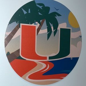 University of Miami Wall Art